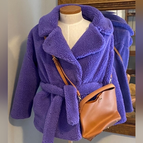 Vegan leather bucket handbag, Expressions NYC, EUC - Picture 11 of 11